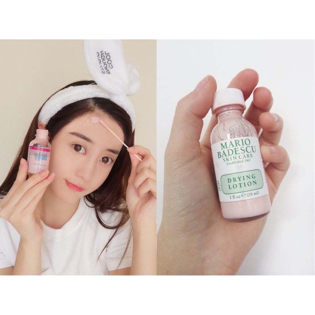 USA Chính Hãng - Tinh Chất Chấm  Mario Badescu Drying Lotion 30ml 