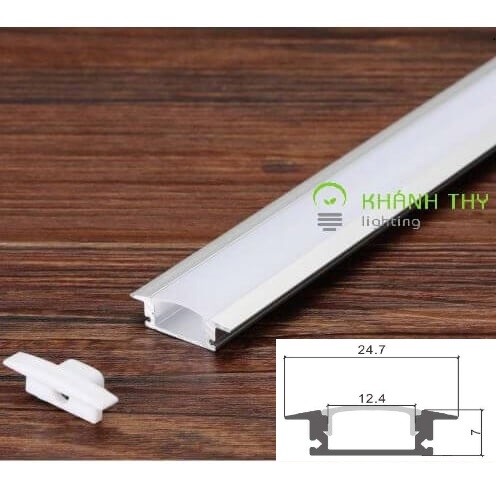 Đèn led thanh nhôm định hình lắp âm tủ bếp KT 508