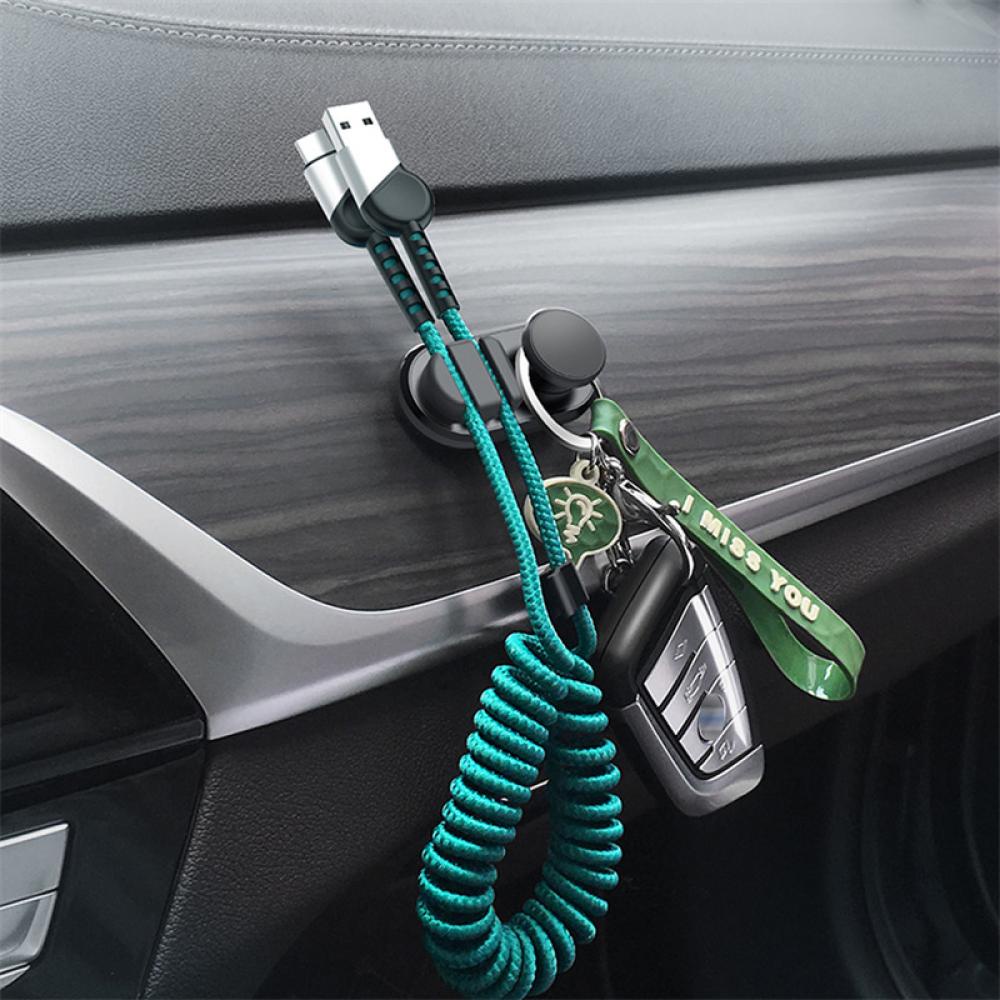 Kẹp Cố Định Dây Cáp USB Đa Năng Cho Xe Hơi H6Y4