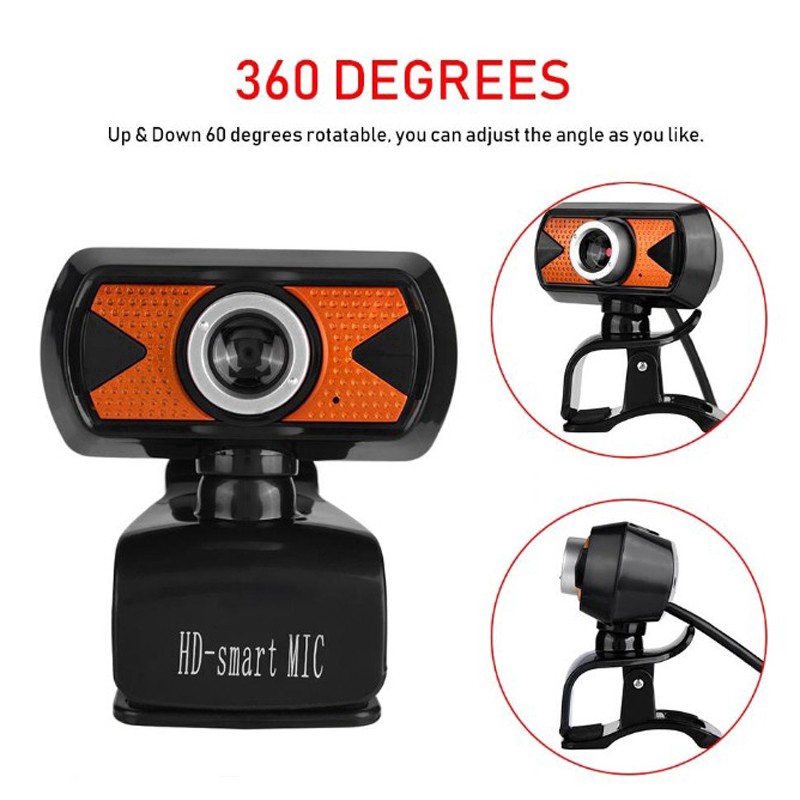 Webcam Usb Hd Kèm Mic Cho Máy Tính Laptop | BigBuy360 - bigbuy360.vn