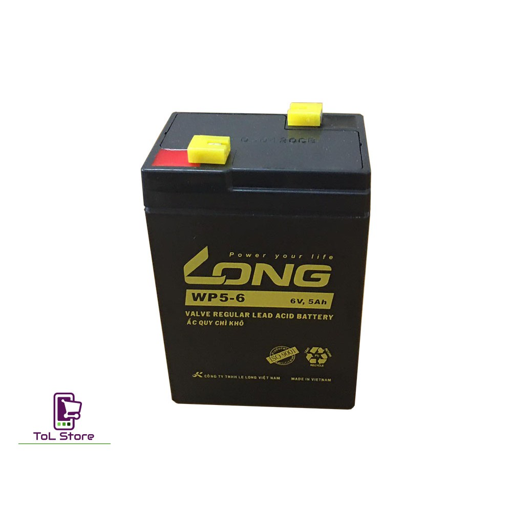 Ắc Quy LONG WP5-6 (6V-5AH)