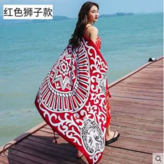 (Order) Khăn choàng thổ cẩm đi biển
