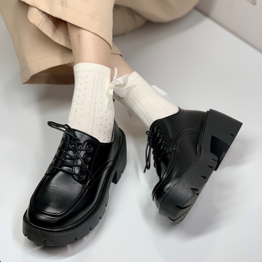 GIÀY OXFORD KELLY ĐỘC QUYỀN LOVESHOES ĐẾ CAO 6CM MÃ M28