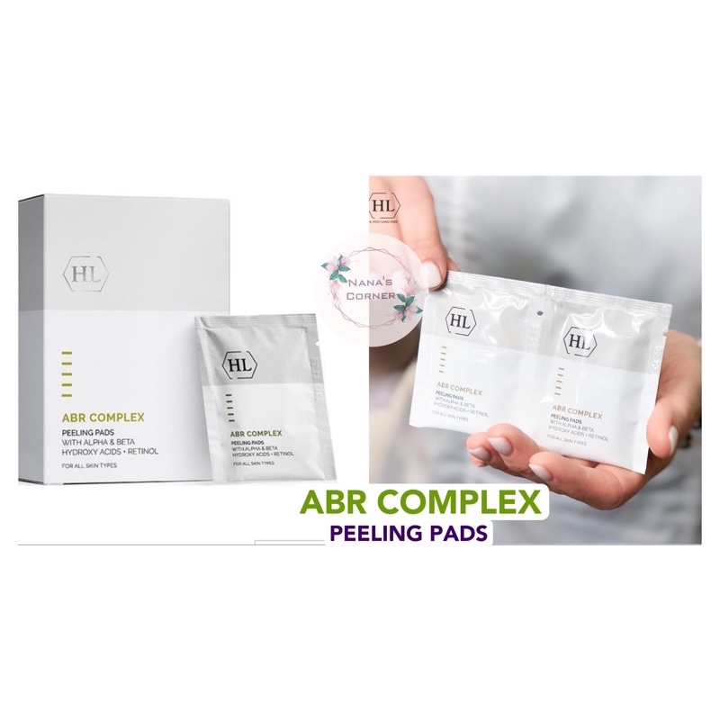 Miếng tẩy da chết hóa học với Retinol HL ABR Complex Peeling Pads