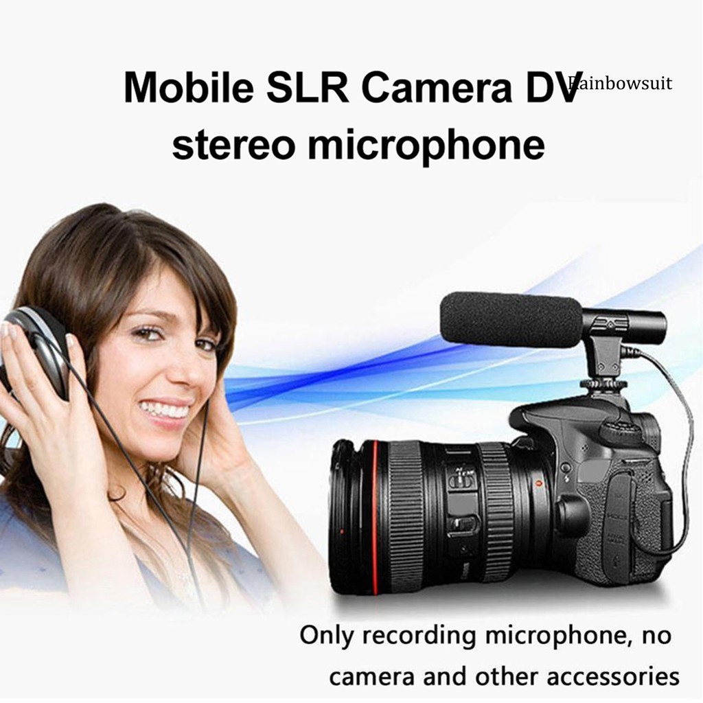 Bộ Micro Thu Âm Chuyên Nghiệp Cho Máy Ảnh Dslr | BigBuy360 - bigbuy360.vn