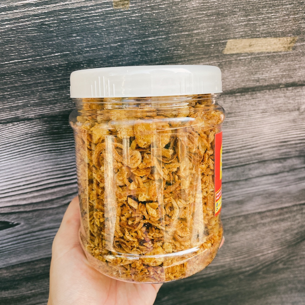 MUỐI TÓP MỠ GIÒN BÉO độc quyền Ăn Vặt Ngon Lắc Lư (vị mặn vừa, không cay, không ngọt)