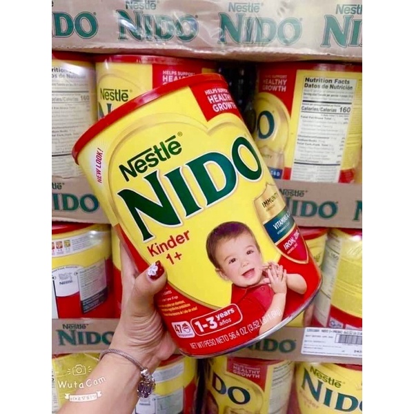 [9/2022] Sữa NIDO nắp đỏ 1.6kg Mỹ