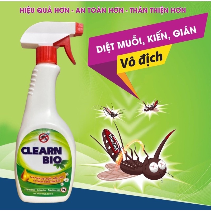 Lọ xịt muỗi Mika