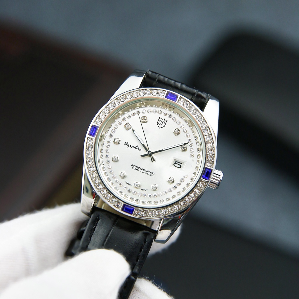 Đồng hồ nam dây da SE6888 mặt kính Sapphire hiển thị lịch ngày tháng -Thiết kế sang trọng Chống xước Chống Nước - BH 12T | BigBuy360 - bigbuy360.vn