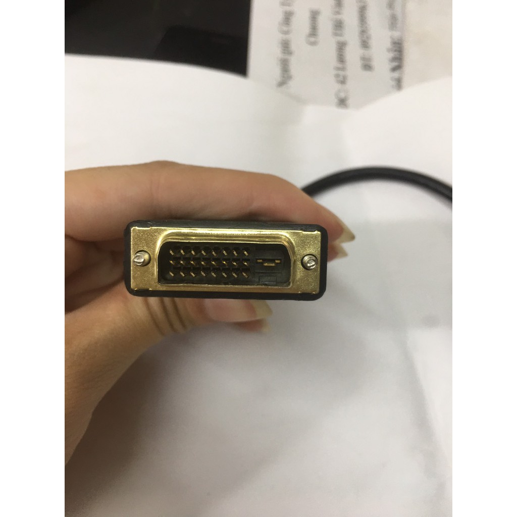 Đầu chuyển DVI 24 +1 ra VGA cao cấp - cableDVI+1ravga giá không lợi nhuận