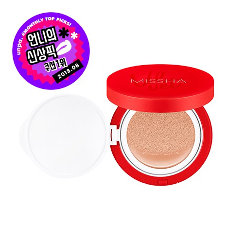 Phấn nước kiềm dầu MISSHA mỏng mịn tự nhiên Velvet Finish Cushion Magic Cushion Cover Lasting MISH21 MISH22