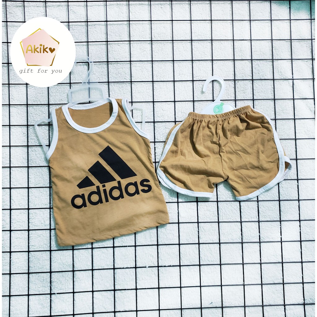 Bộ đồ Adidas ba lỗ cho bé