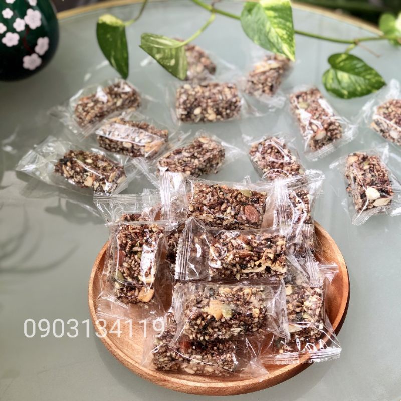 THANH GẠO LỨT MIX HẠT (Gói 500gr)
