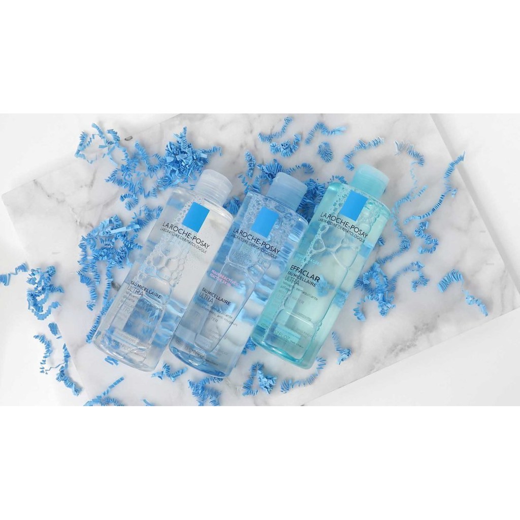 Nước tẩy trang sạch sâu giàu khoáng dành cho da nhạy cảm La Roche Posay Micellar Water Ultra Sensitive Skin 5.0