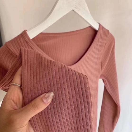 Bộ giữ nhiệt nữ len tăm hàng tuyển