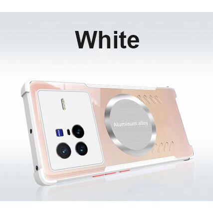 Ốp Điện Thoại Cứng Viền Silicon Mềm Chống Sốc Làm Mát Chơi Game Cho VIVO X80/Pro