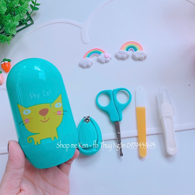 Bộ cắt bấm móng tay đa năng 4 chi tiết cho bé yêu