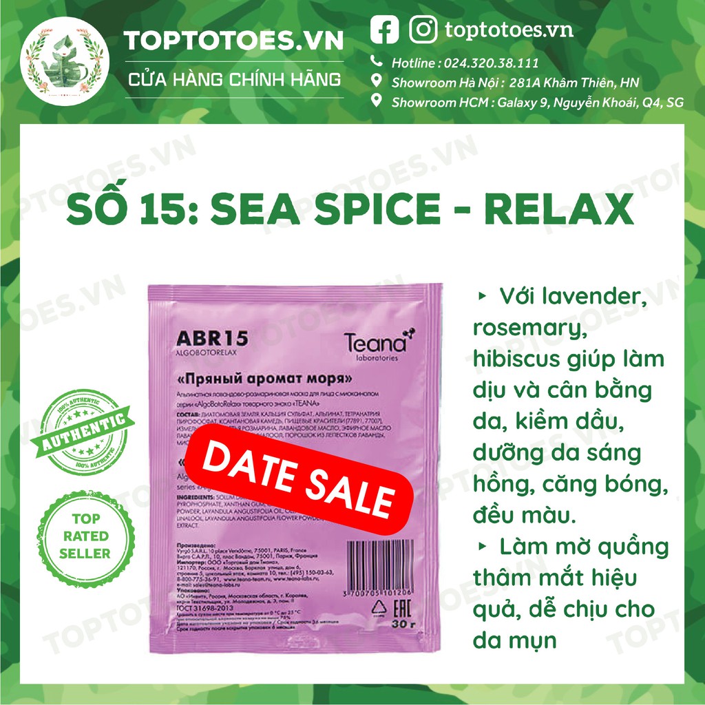 [DATE SALE] Lẻ gói Mặt nạ dẻo Teana sale | BigBuy360 - bigbuy360.vn