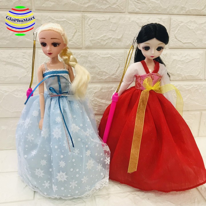 Lồng Đèn Búp Bê - Búp Bê Elsa - Búp Bê Cổ Trang Công Chúa Nhật