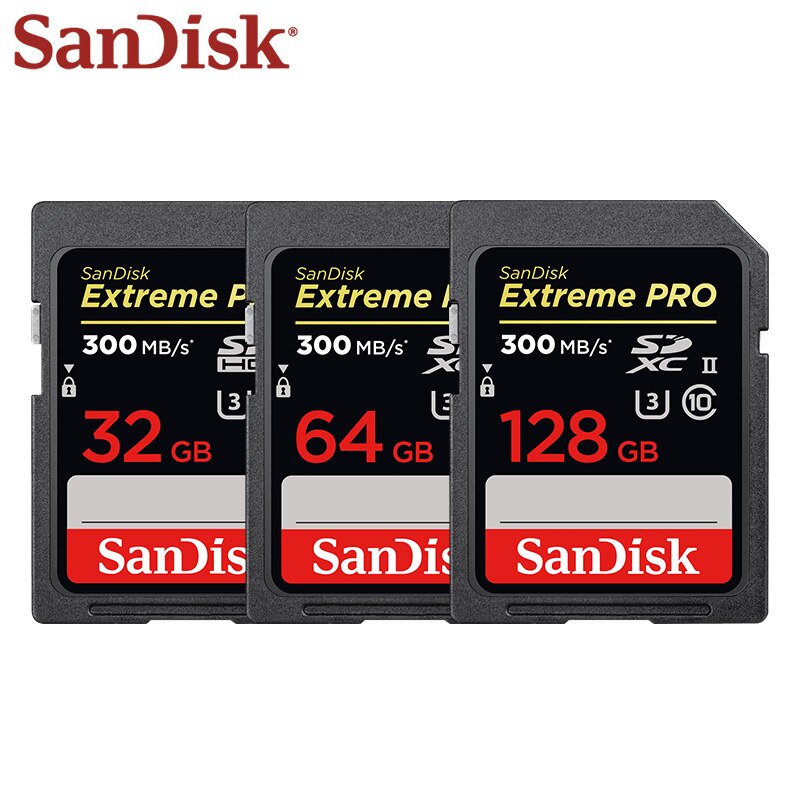 Thẻ Nhớ Tốc Độ Cao 32GB SDHC 64GB 128GB SDXC U3 C10 Max 170MB / s Cho Máy Ảnh 4K