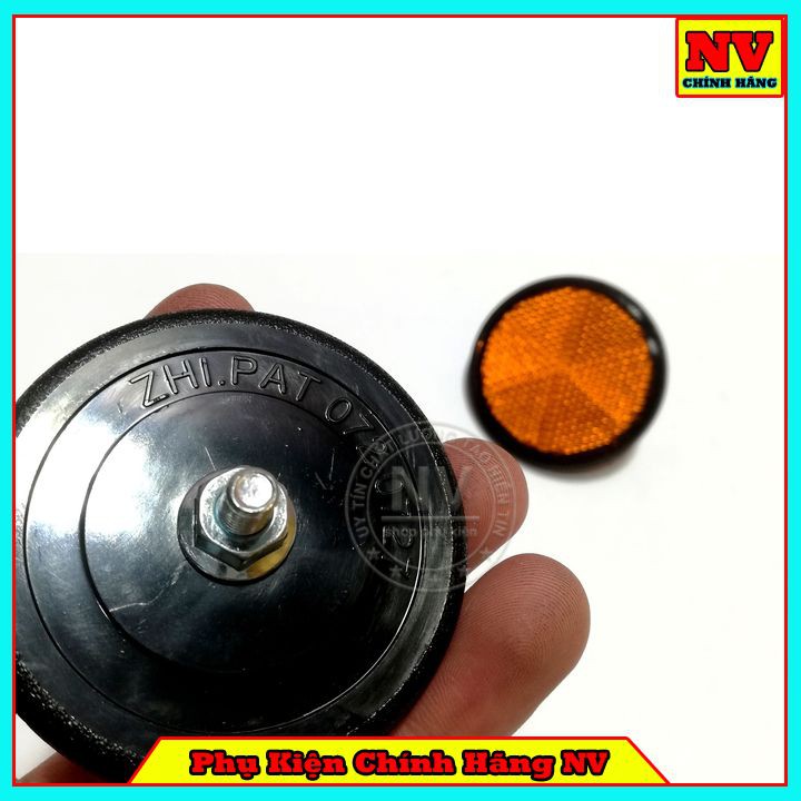 Mắt Mèo Phản Quang Zihpat Pát Tròn Gắn Phuộc Chính Hãng