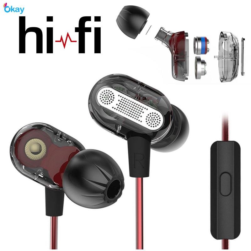 Tai Nghe Nhét Tai Kz Zse Jack 3.5mm Có Micro Âm Thanh Stereo Sống Động