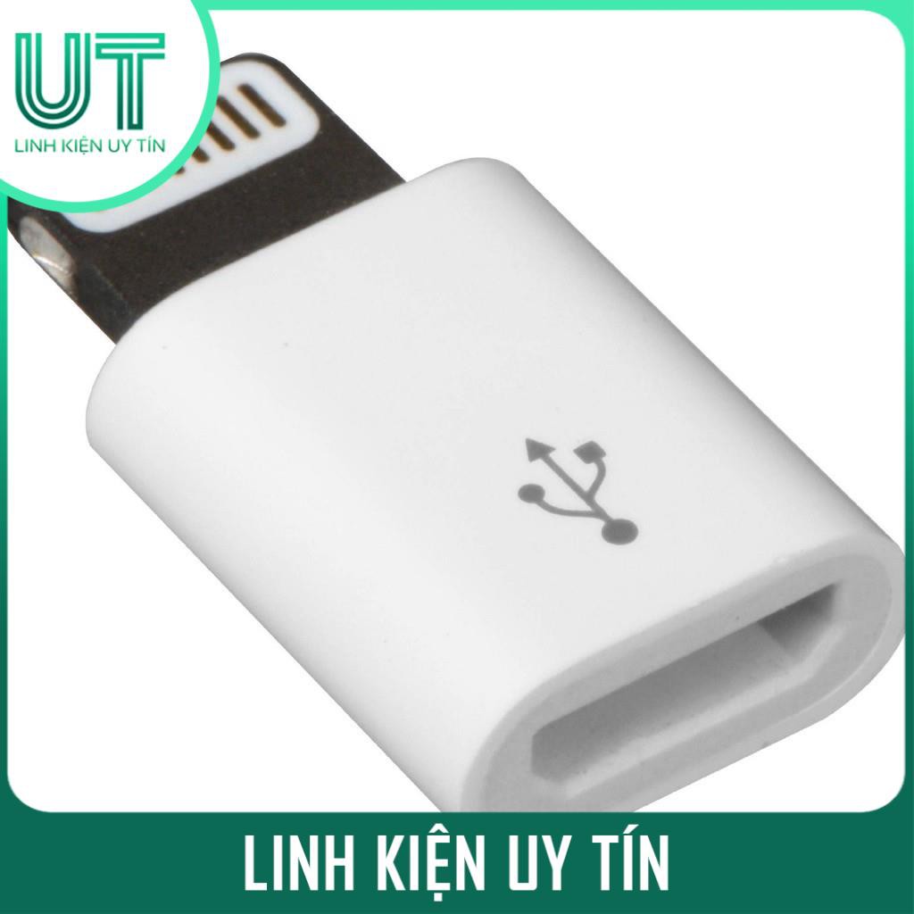 Cổng Chuyển MicroUSB Sang Lightning cho iPhone X/8/7/6 iPad Air Mini iPod