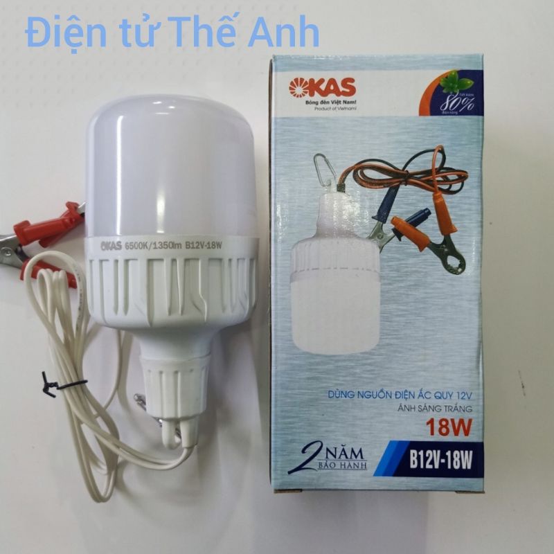 Bóng đèn kẹp bình 12v OKAS