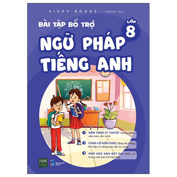 Sách - Bài Tập Bổ Trợ Ngữ Pháp Tiếng Anh Lớp 8