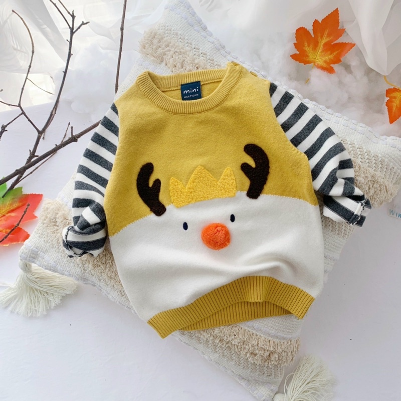 ÁO LEN NHÍ 7 MẪU CHO BÉ SIÊU XINH