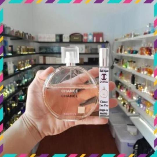 [𝐅𝐞𝐦𝐦𝐢𝐞💝] Nước hoa dùng thử chính hãng Chance Chanel Eau Vive Test 5ml/10ml/20ml 🍓HOT🍓 | BigBuy360 - bigbuy360.vn