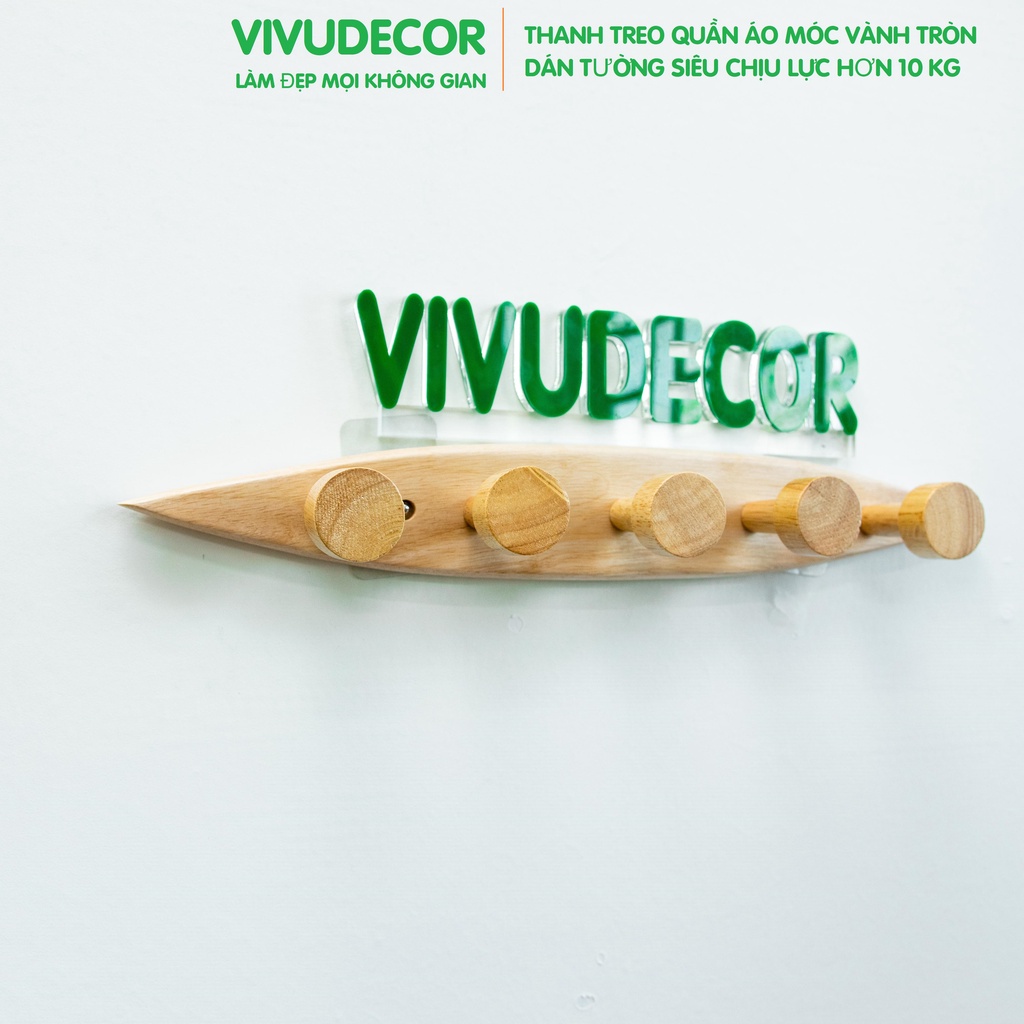 Móc treo quần áo VIVUDECOR MQ02