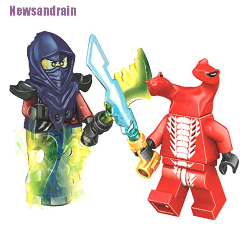 Set 24 Mô Hình Nhân Vật Ninjago Mini Trang Trí