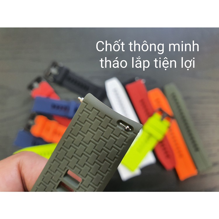 Dây đồng hồ 22mm kiểu Huawei GT (dùng chung cho nhiều loại đồng hồ)