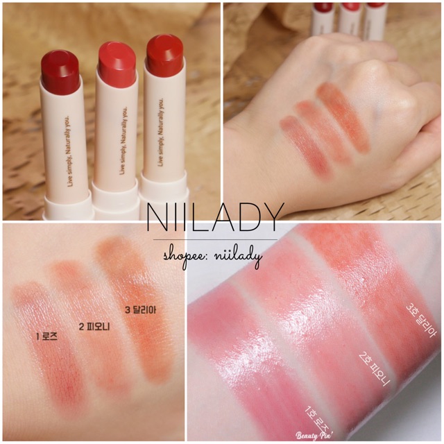 Son dưỡng có màu Innisfree Simple Label Lip Color Balm | BigBuy360 - bigbuy360.vn