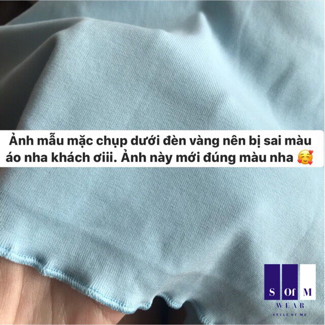 Áo Croptop Cổ Rộng SofmWear