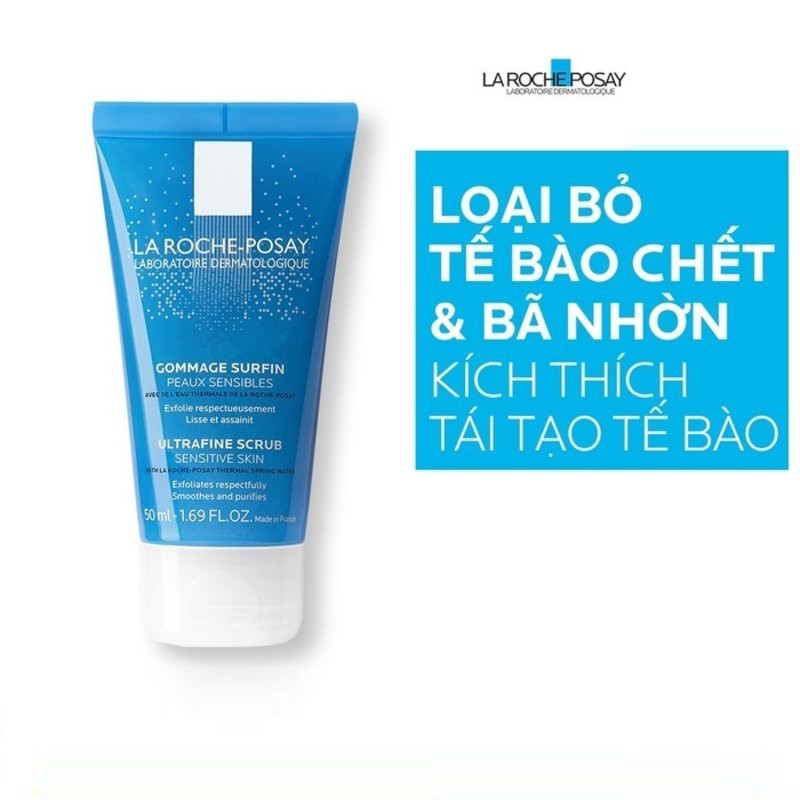Gel Tẩy Tế Bào Chết Cho Da Nhạy Cảm La Roche-Posay Ultra Fine Scrub Sensitive Skin 50Ml
