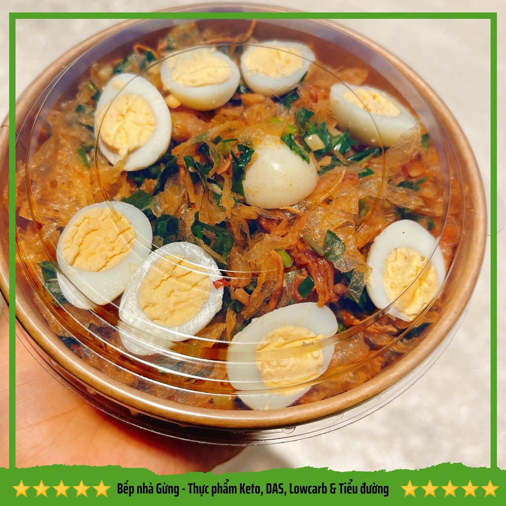 Bánh tráng trộn - For Keto, DAS, Lowcarb, Eatclean & Tiểu đường