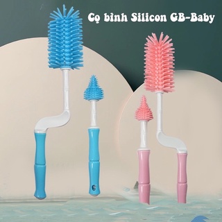 Bộ cọ bình sữa và núm tí Silicone GB Baby cao cấp