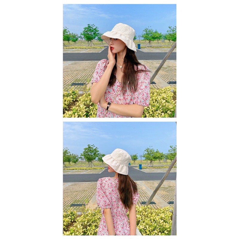 Nón Bucket Vành Dễ thương