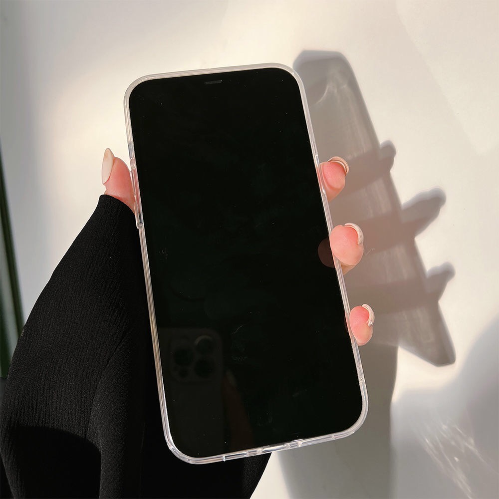 Ốp Điện Thoại Silicon Mềm Đơn Giản Cho iPhone 11 7 8 Plus SE XR X XS Max 11 Pro Max 12 Pro Max 13 13 Pro Max