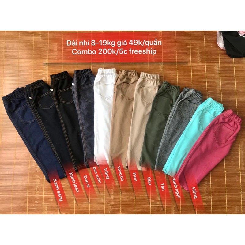 Quần Bò Gỉa Jean Cho Bé