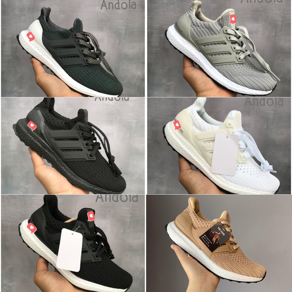 Giày thể thao , Giày sneaker , Giày 𝐮𝐥𝐭𝐫𝐚 𝐛𝐨𝐨𝐬𝐭 đen 4.0