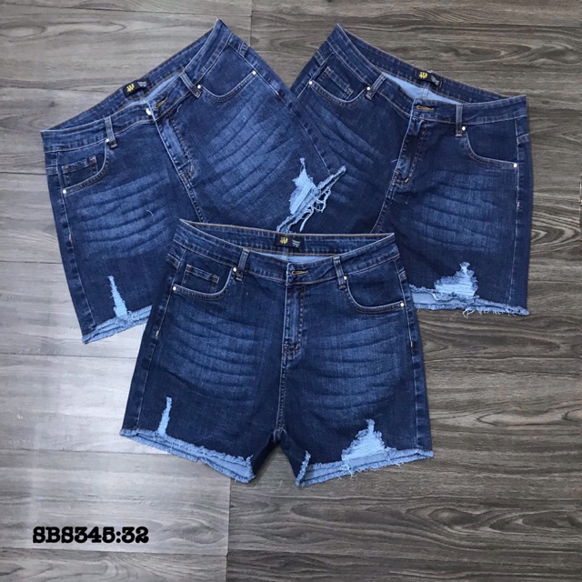 Bigsize Quần short jean SBS345 (32-41)