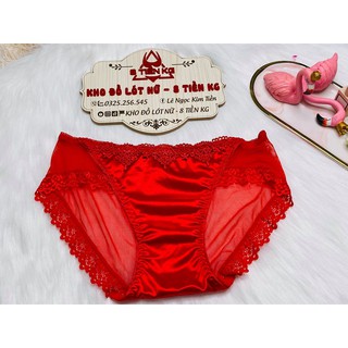 QUẦN LÓT REN PHỐI LỤA NỮ SIÊU SEXY