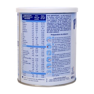 Bộ 2 hộp Sữa bột Physiolac 1ER 900g