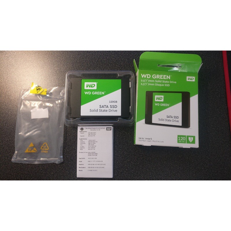 Ổ Cứng SSD WD Green 120 GB SATA - Bảo hành 36 tháng | BigBuy360 - bigbuy360.vn
