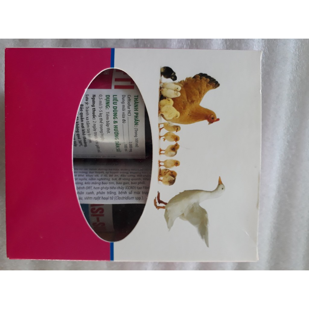 Cặp ASI Cefti và Sulfazol 100ml