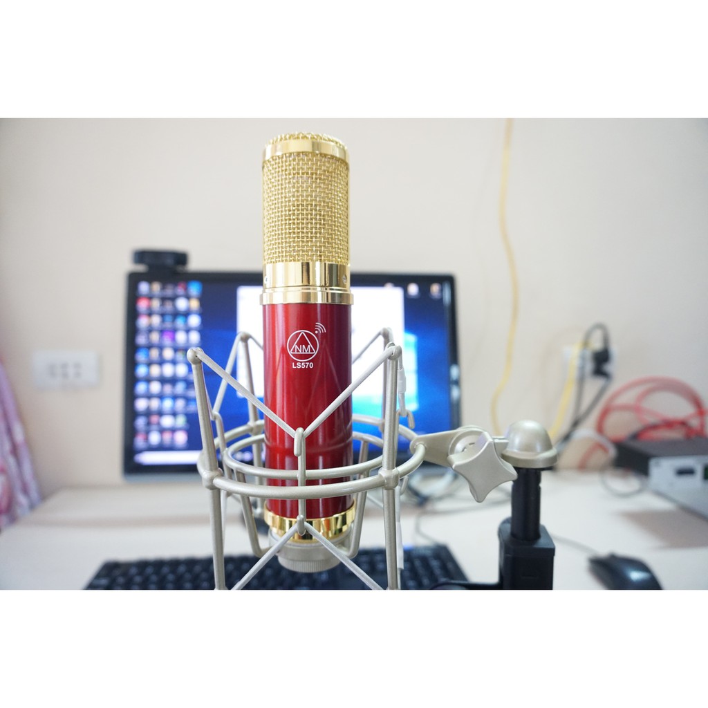 NM LS570 Micro thu âm microphone hát live cao cấp