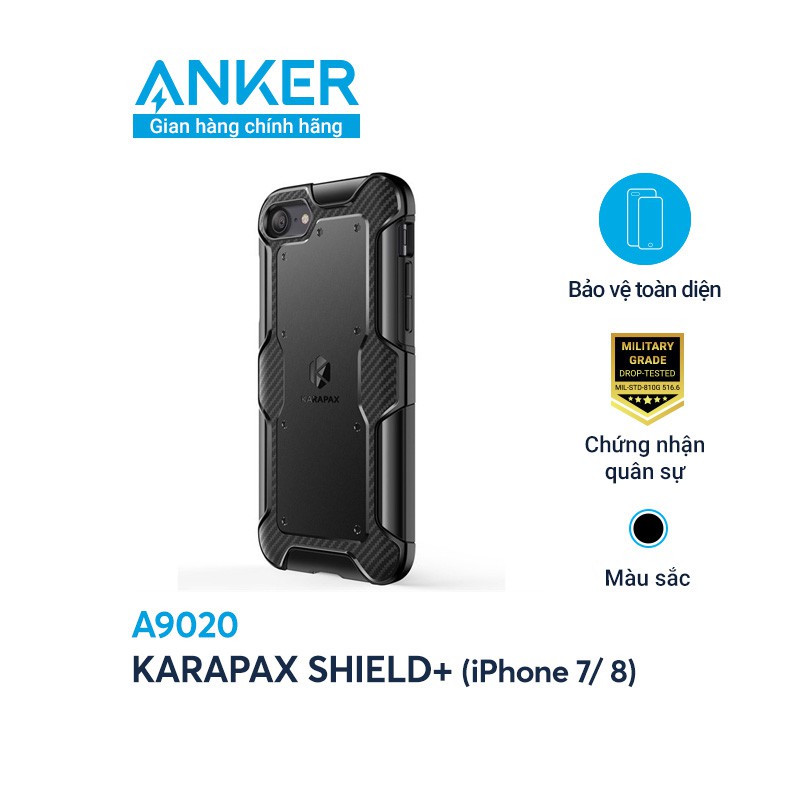 Ốp lưng ANKER Karapax Shield + cho iPhone 7 / 8 - A9020